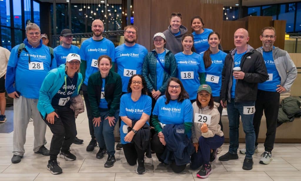 Happy people at NCME event